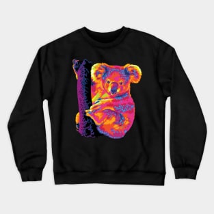 The Warm Rainbow Koala Crewneck Sweatshirt